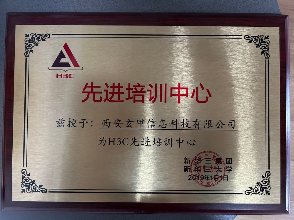 新华三2019年最佳进步奖